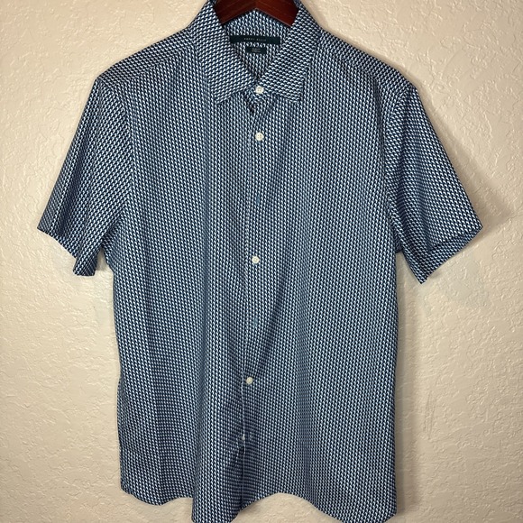 Perry Ellis Other - Perry Ellis Short Sleeve Men Shirt Size L